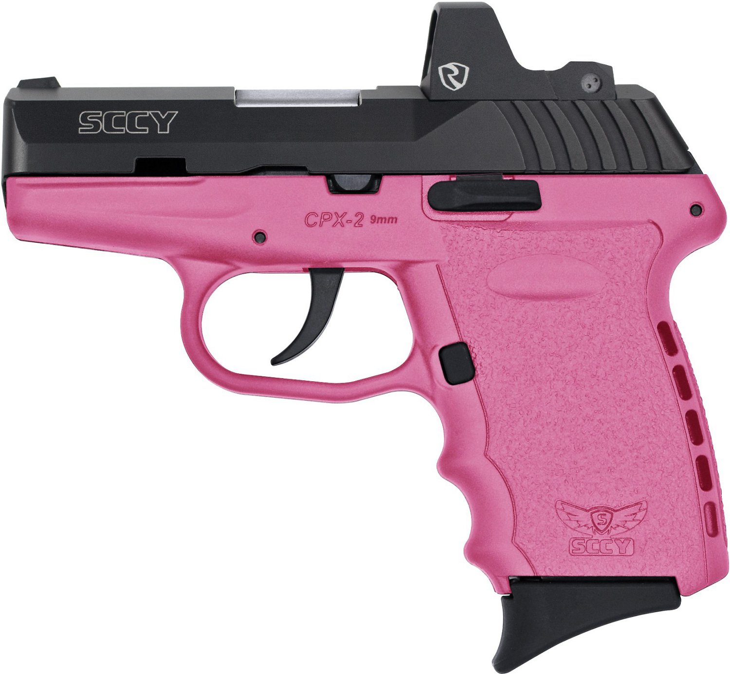 SCCY CPX-2 RD Riton Red Dot 9mm Luger 3.10 in Pink Pistol | Academy