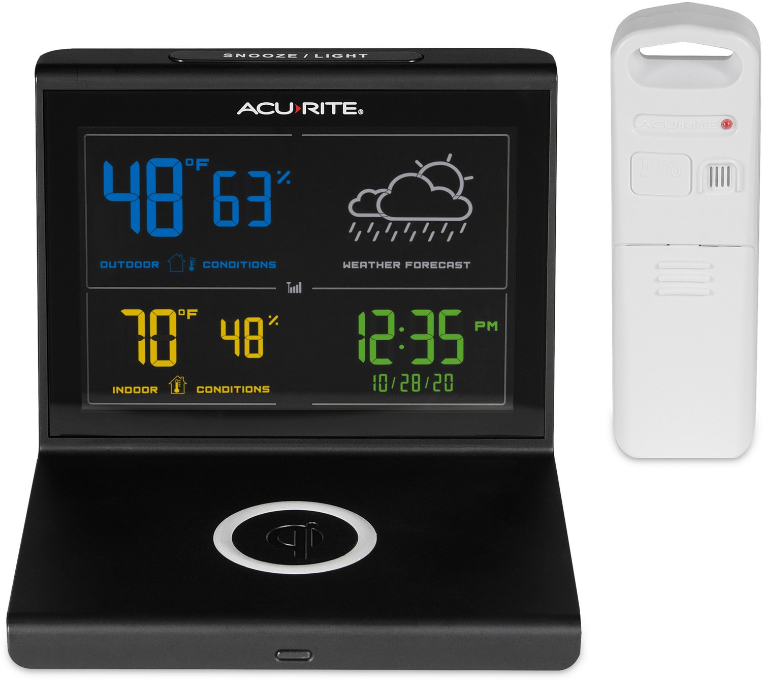 AcuRite Digital Weather Station with Wireless Charging Pad & Alarm