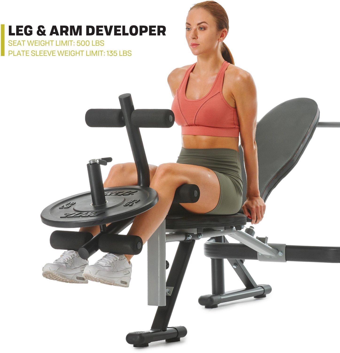 Academy weight best sale bench with weights