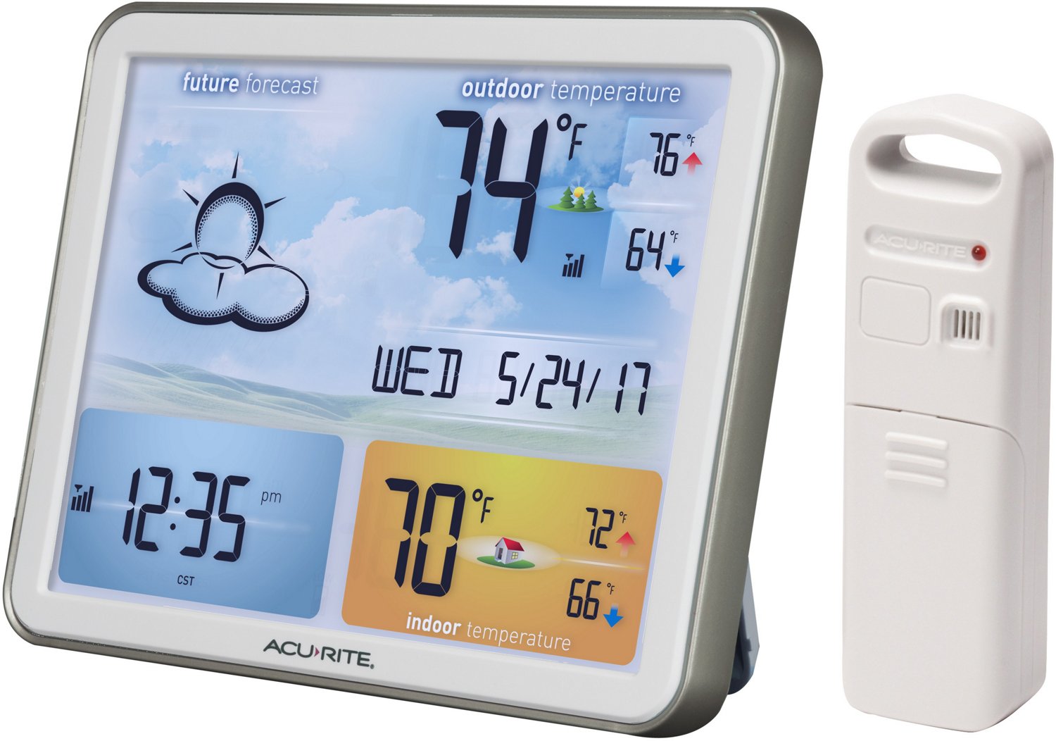 AcuRite Wireless Home Weather Station with Indoor/Outdoor Thermometer                                                            - view number 2