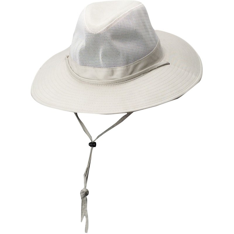 Dorfman Pacific Men's Solarweave Cotton Safari Hat Beige Light, Medium - Men's Hunting/Fishing Headwear at Academy Sports