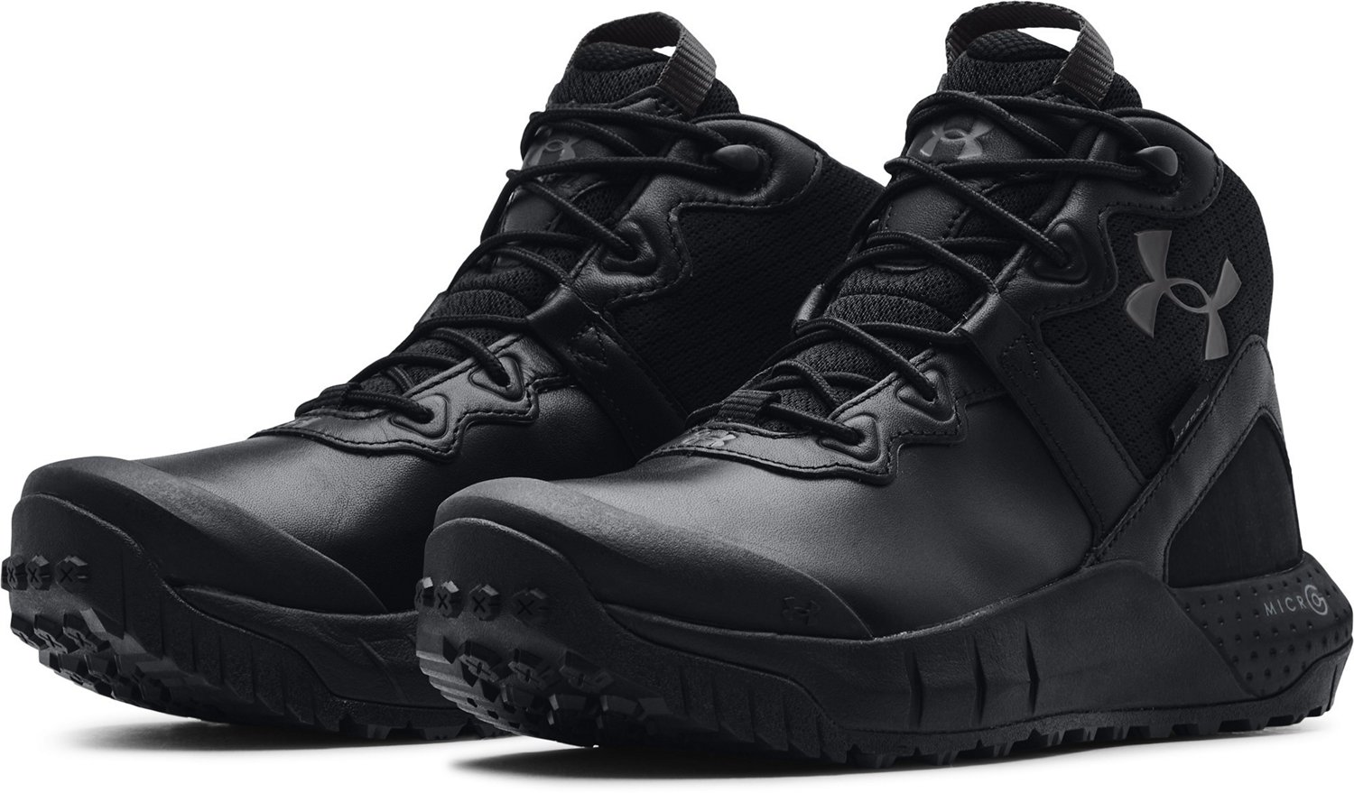 Under Armour Women's Micro G Valsetz Mid Leather Waterproof Tactical ...