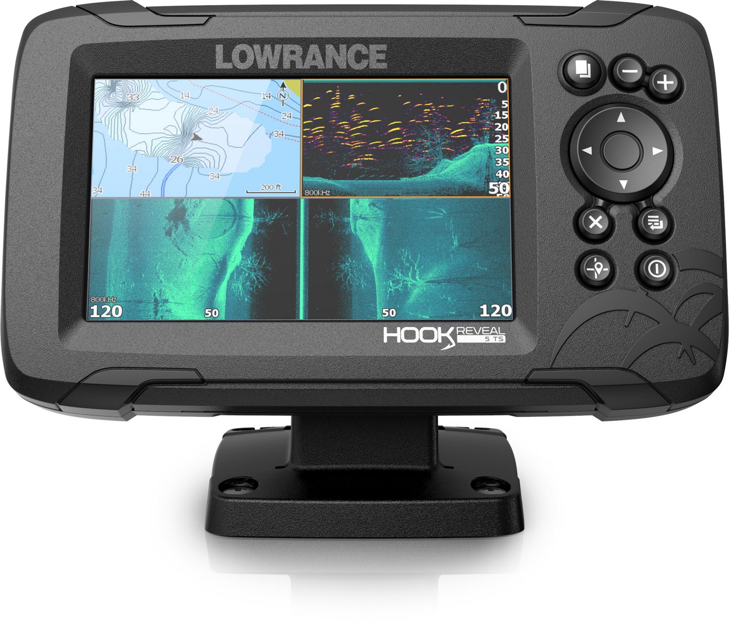 Lowrance HOOK Reveal 5 TripleShot US Inland Chartplotter - view number 3
