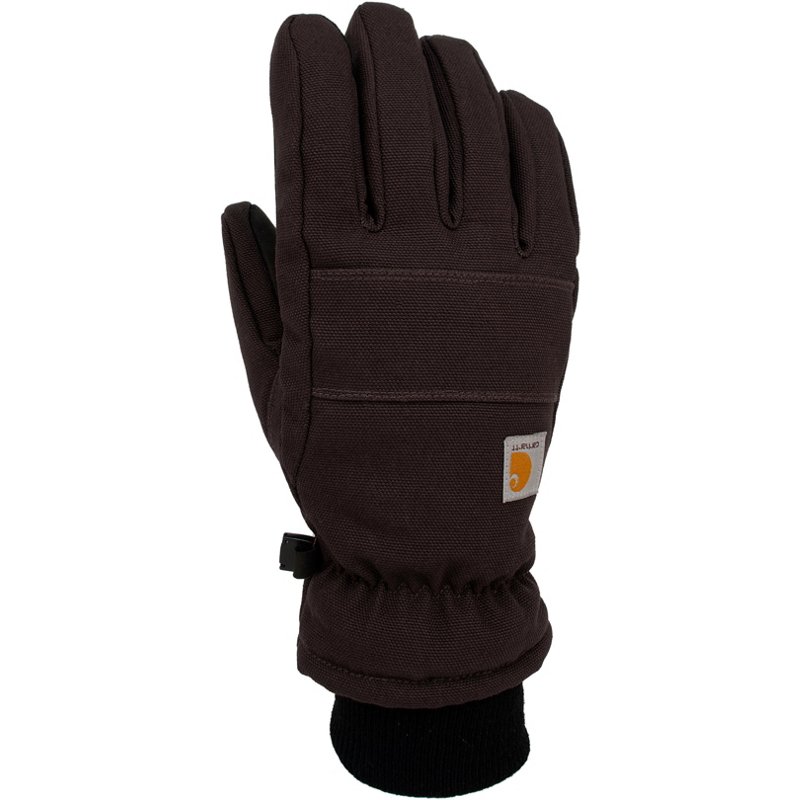 Carhartt Insulated Duck Gloves Black/Black, Large - Work Headwear/Accessories at Academy Sports
