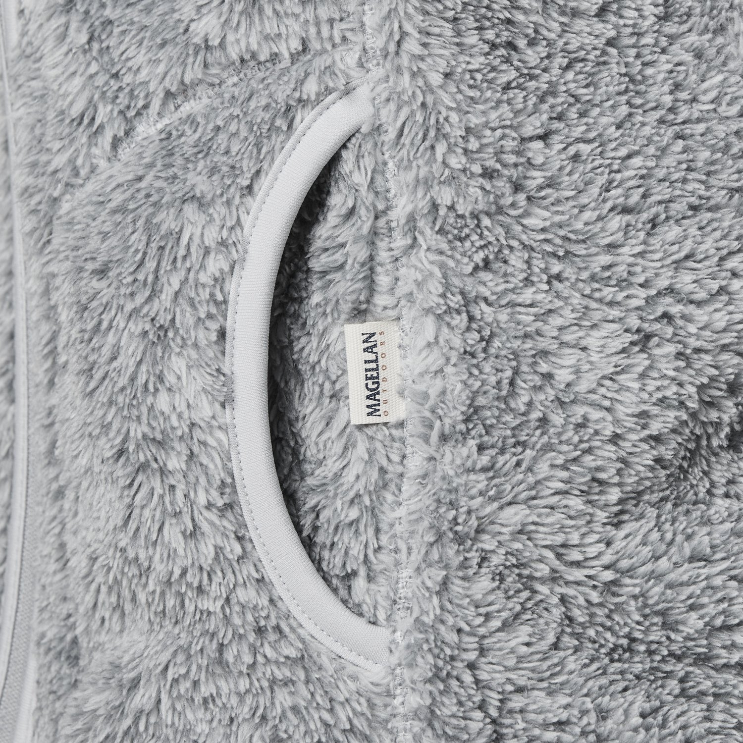 Magellan Outdoors Girls' Bunny Fleece Solid Jacket - view number 4