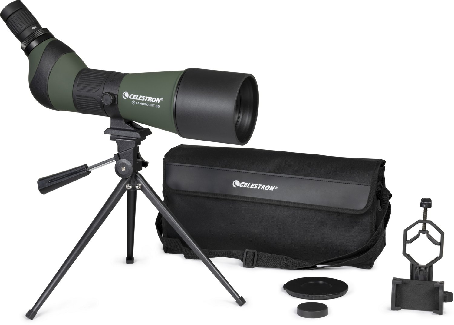 Celestron LandScout 2060x80mm Spotting Scope Academy