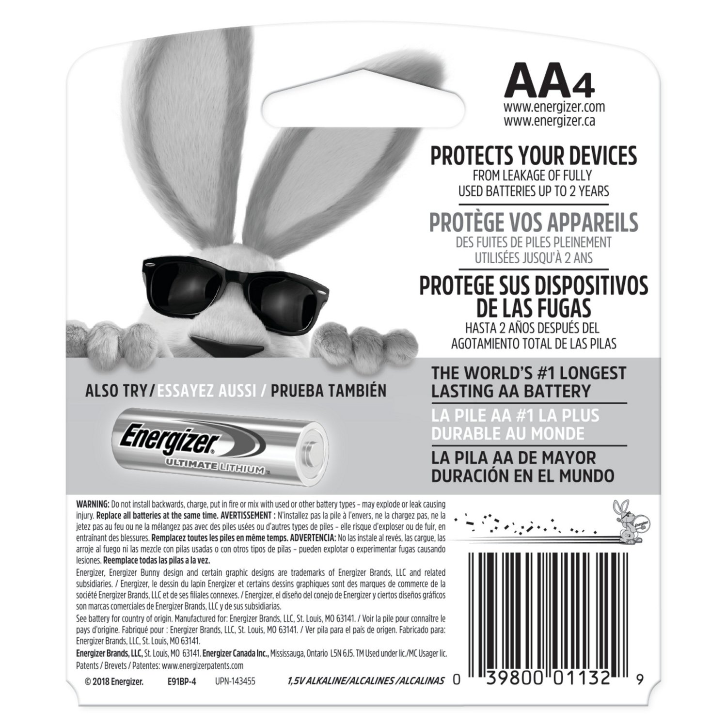 Energizer® Max AA Batteries 4-Pack - view number 2