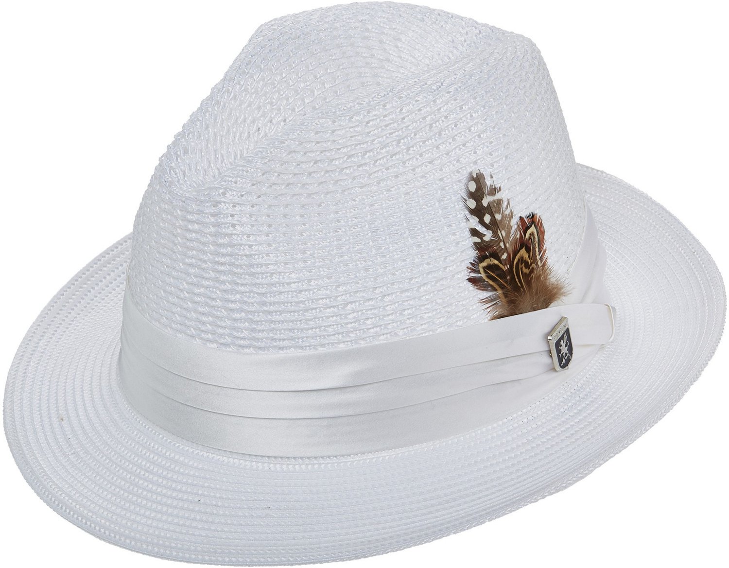 Stacy Adams Men's Vented Poly Fedora