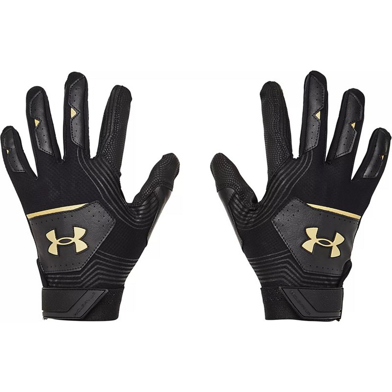 Under Armour Boys’ Clean Up 21 Baseball Batting Gloves Black, Medium – Batting Gloves at Academy Sports