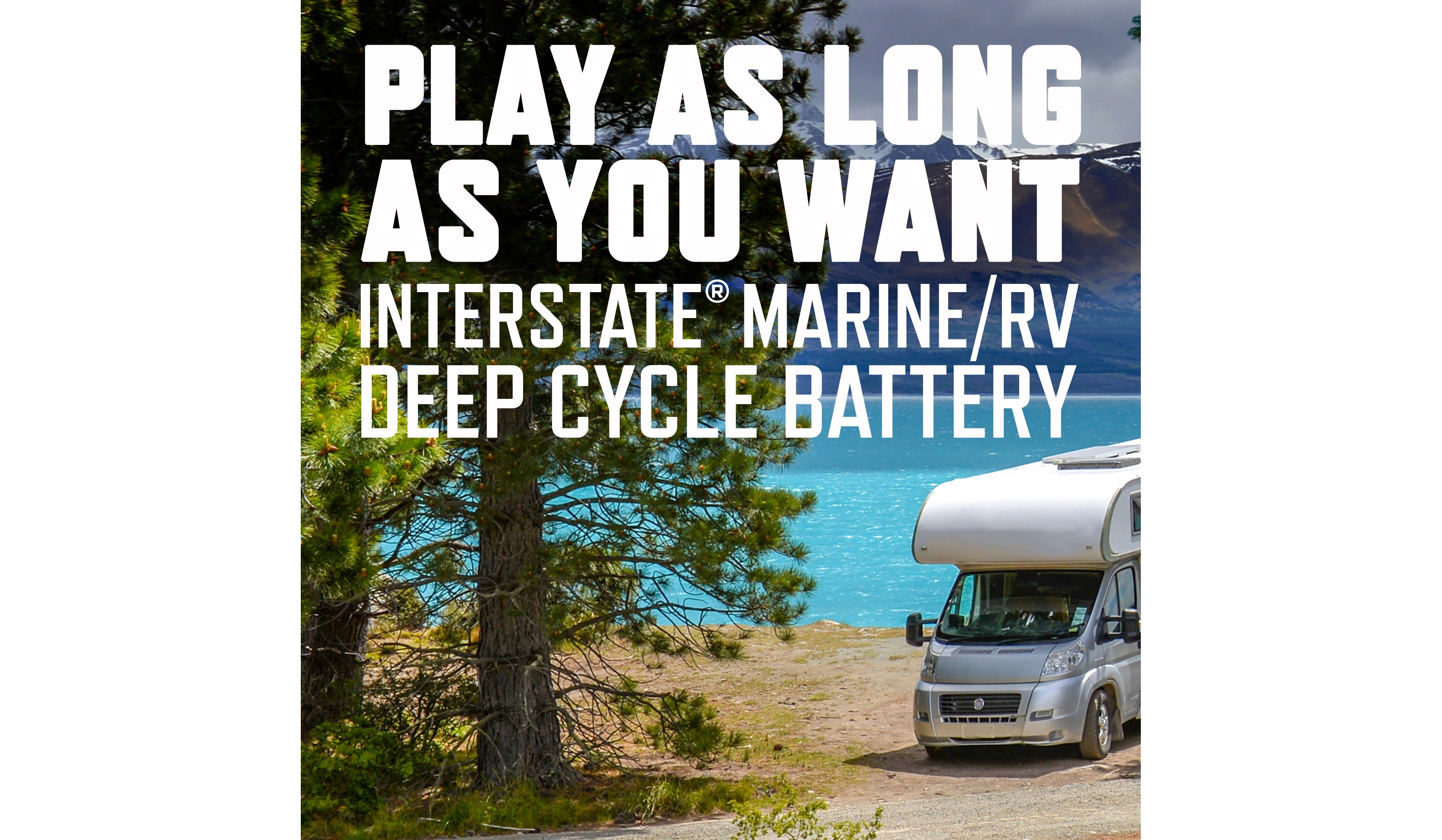 Interstate Batteries Deep Cycle Group 29/840 Marine Cranking Amp Battery