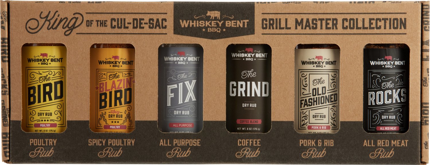 Whiskey Bent BBQ Seasoning Kit 6Pack Free Shipping at Academy