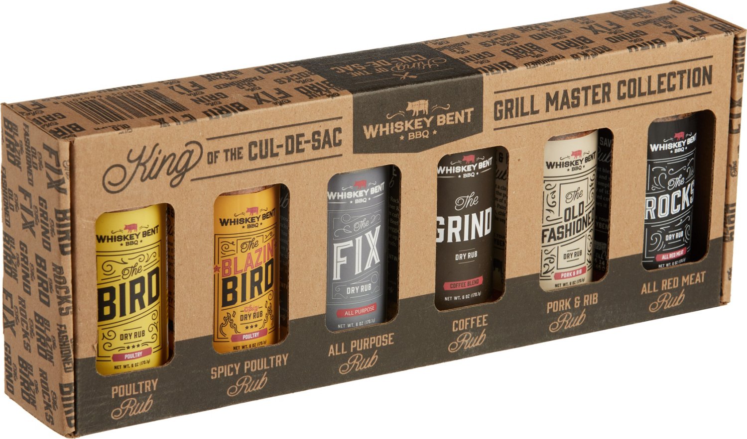 Whiskey Bent BBQ Seasoning Kit 6Pack Free Shipping at Academy