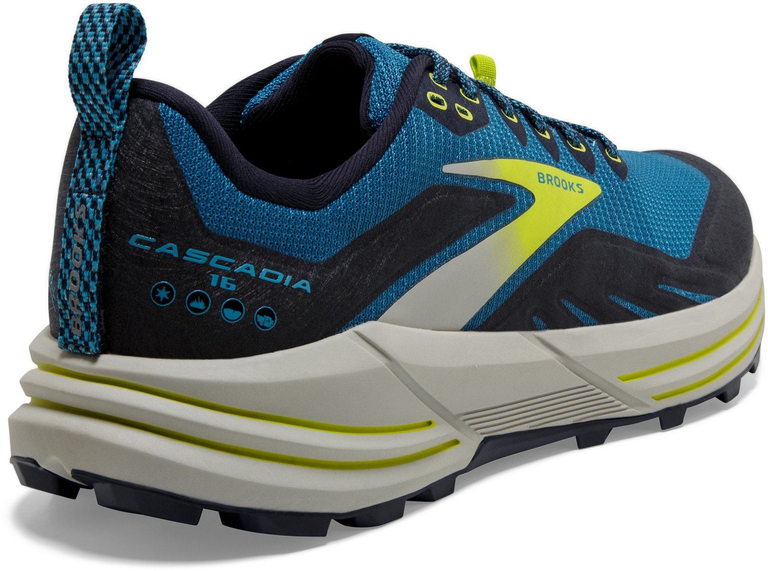 Brooks Men's Cascadia 16 Trail Running Shoes Academy