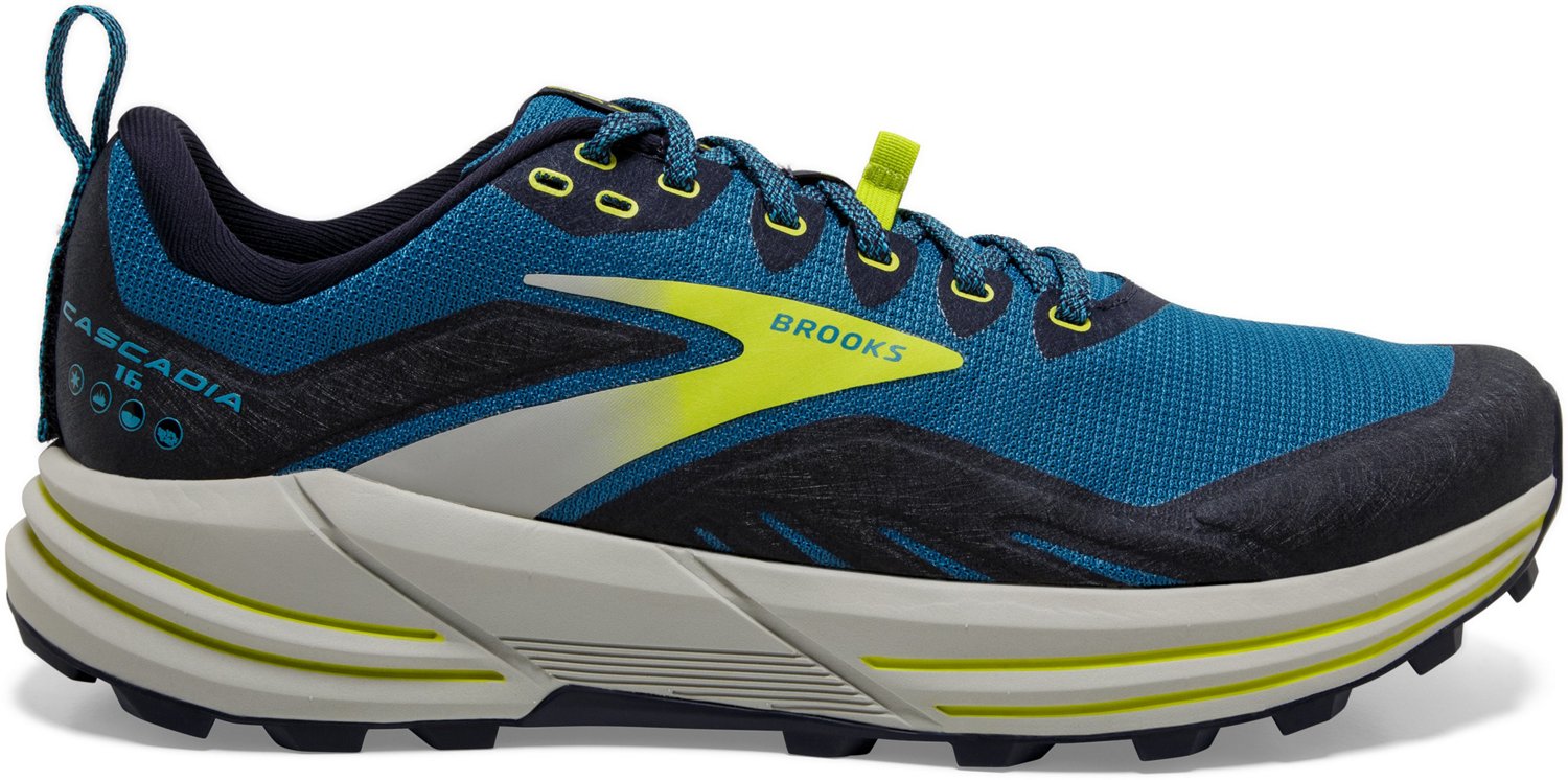 Brooks Men's Cascadia 16 Trail Running Shoes Academy