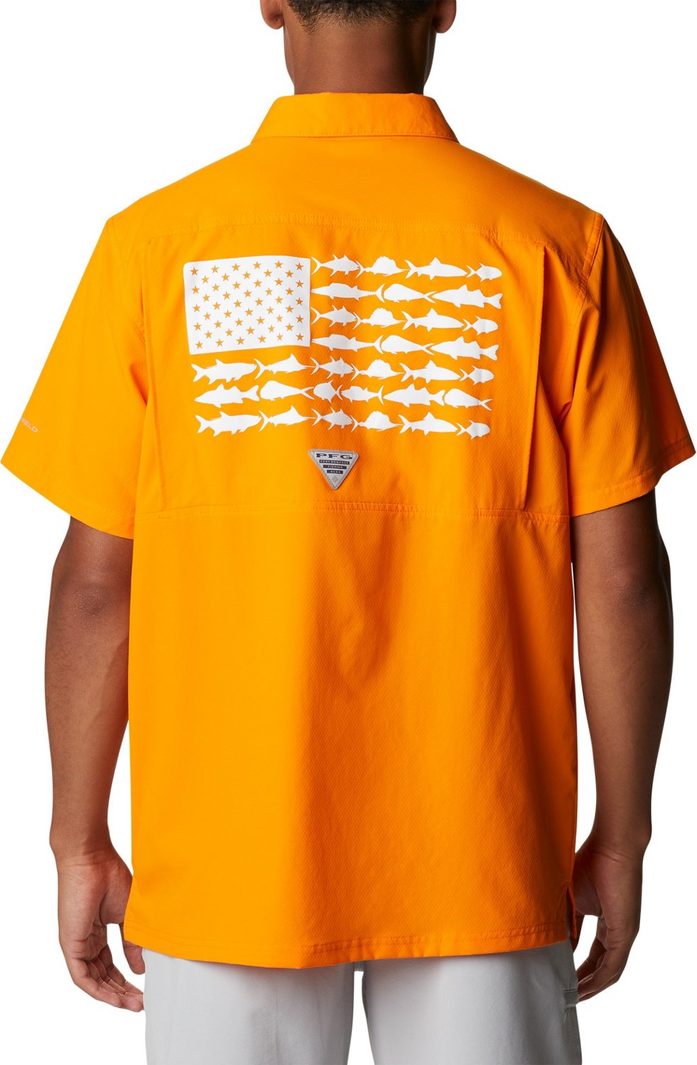 Columbia Sportswear Men's University of Tennessee Slack Tide Flag Camp Button Down Shirt                                         - view number 2