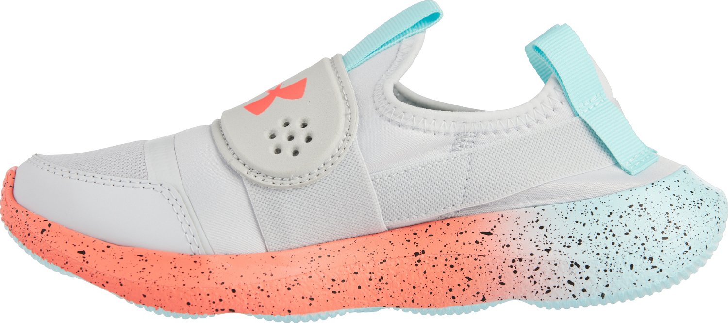 Under Armour Girls' Grade School Runplay Fade Running Shoes                                                                      - view number 2
