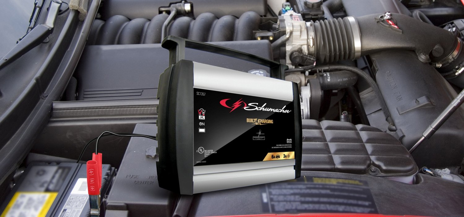 Schumacher Electric SC1357 6A 6V 12V Automatic Battery Charger                                                                   - view number 2