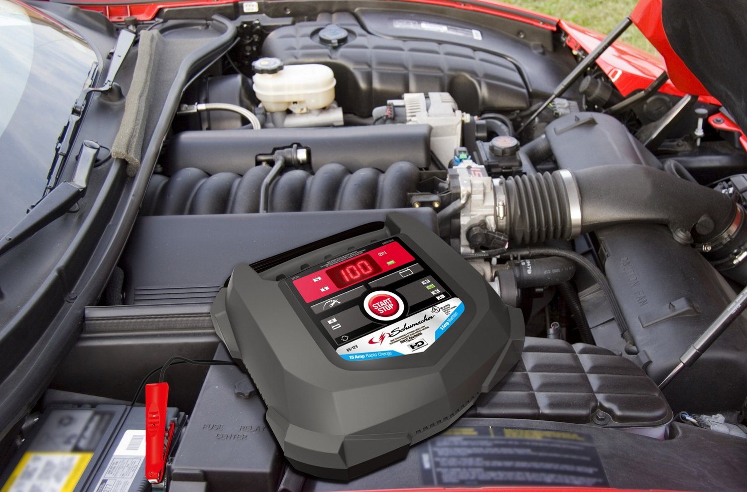 Schumacher Electric SC1323 15A Automatic Rapid Charger - view number 3