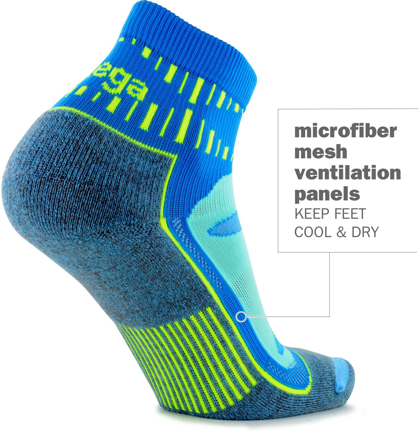 Balega Blister Resist Quarter Running Socks Academy