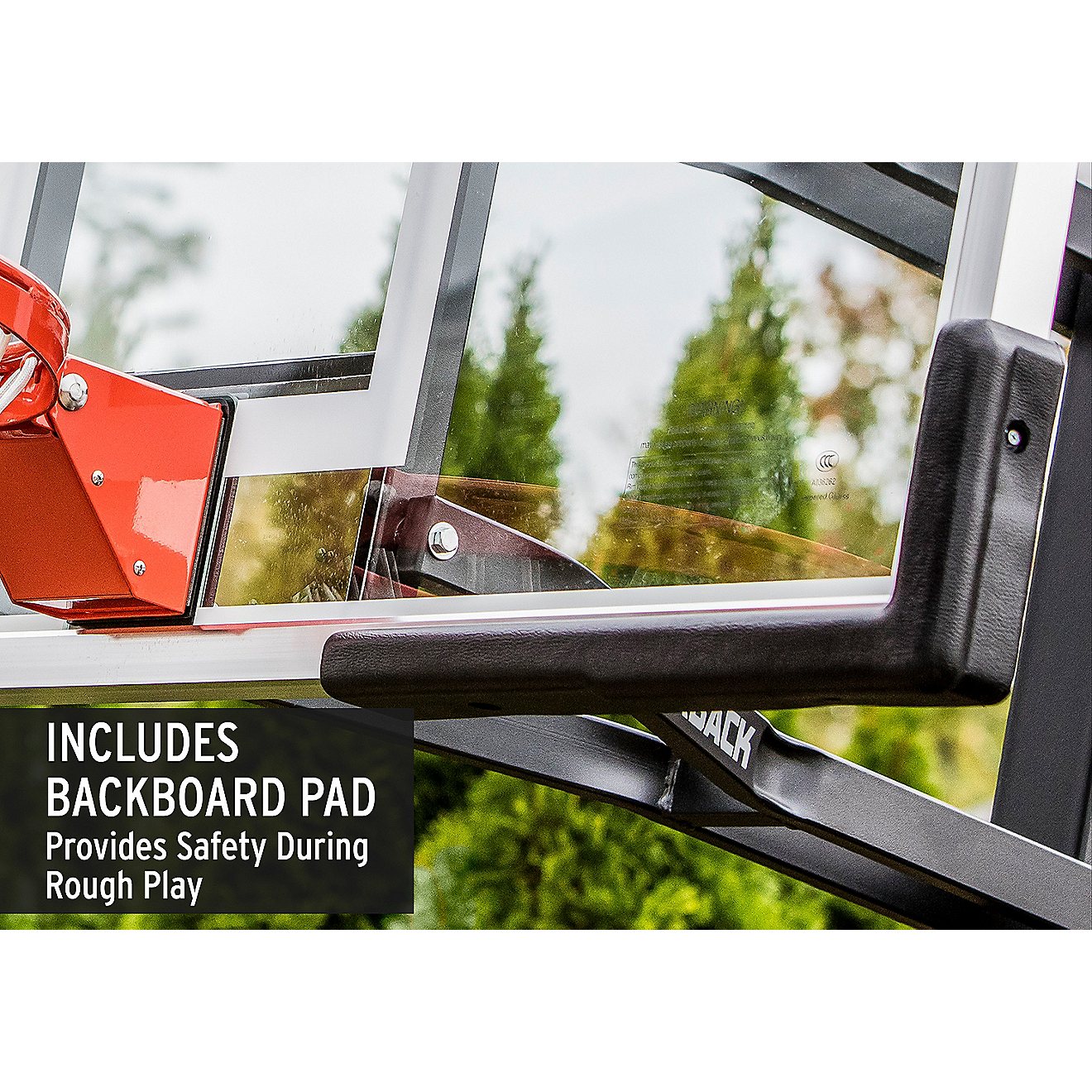 Silverback 54 in Inground Tempered-Glass Basketball Hoop                                                                         - view number 4