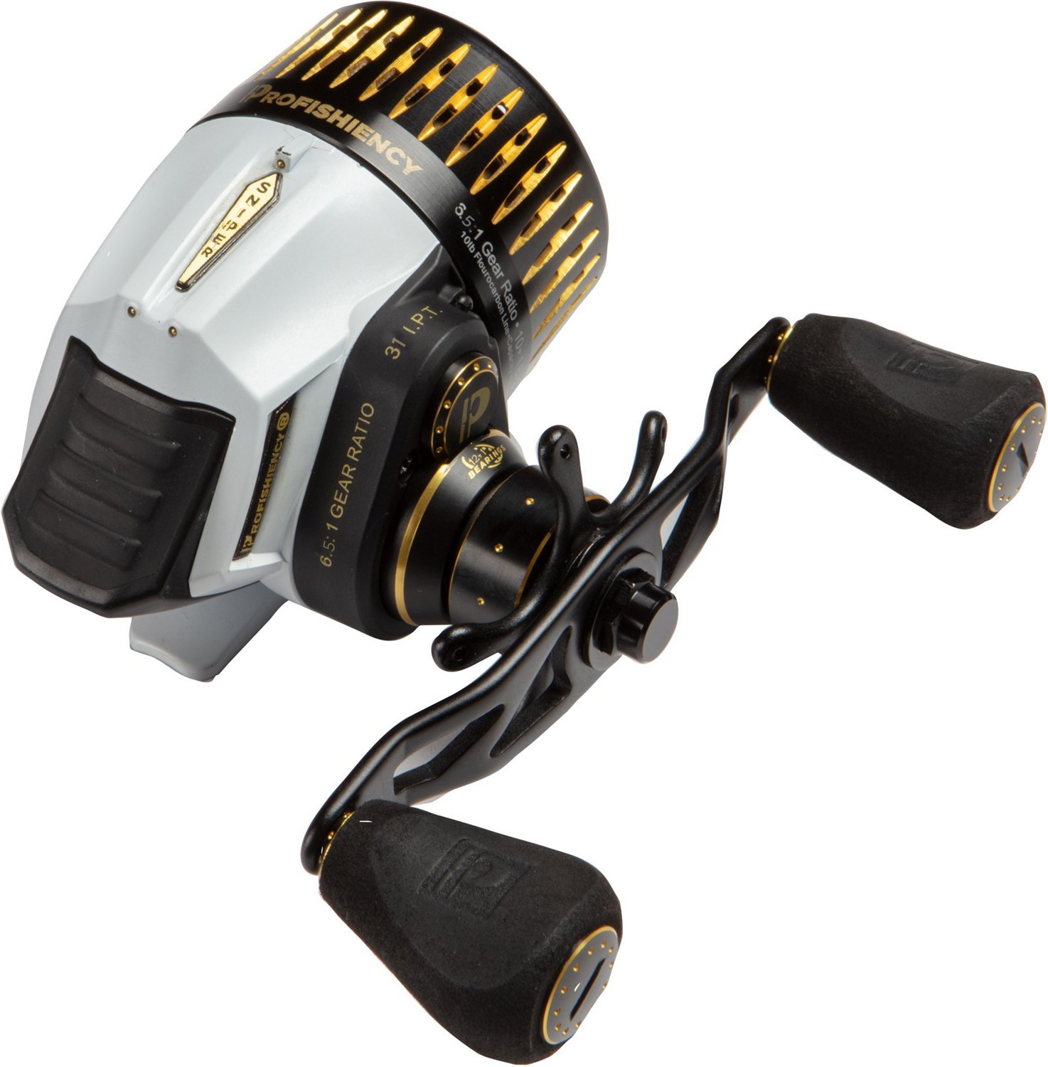  ProFISHiency: Sniper Spincast Reel, 6.5:1 Gear Ratio, 12+1  Stainless Steel Bearings, Remarkable 31 IPT, Carbon Matrix Drag System