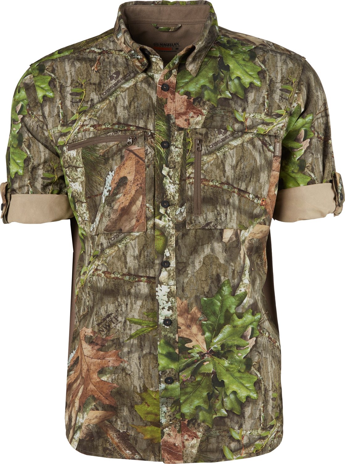 Magellan Outdoors Men's Eagle Pass Deluxe Button-Down Long Sleeve Hunting Shirt                                                  - view number 3