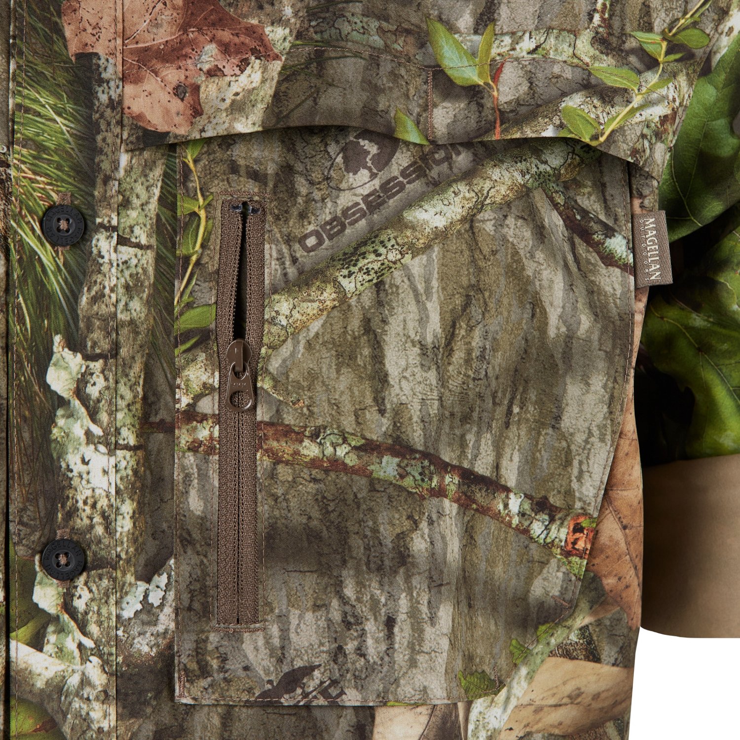 Magellan Outdoors Men's Eagle Pass Deluxe Button-Down Long Sleeve Hunting Shirt                                                  - view number 4
