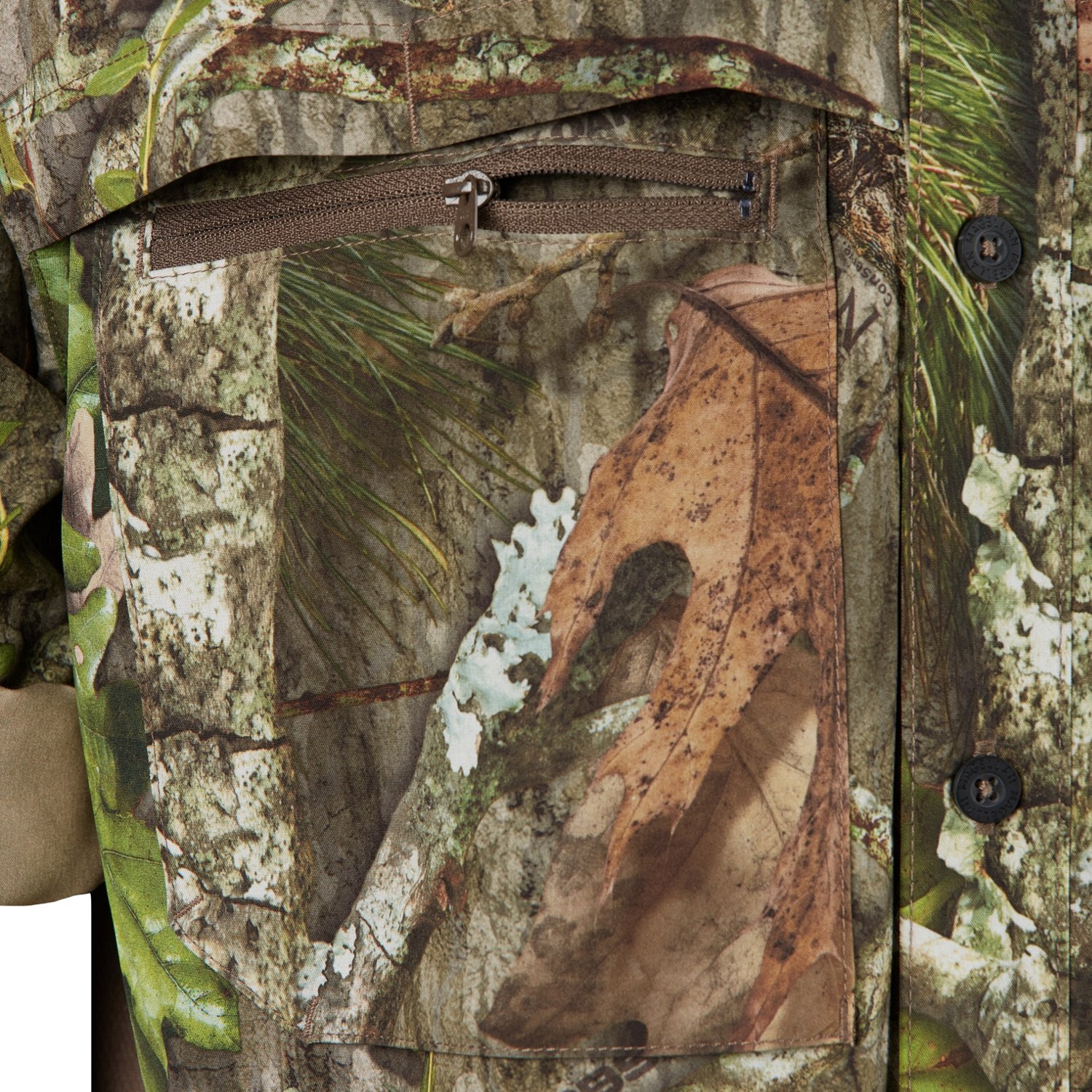 Magellan Outdoors Men's Eagle Pass Deluxe Button-Down Long Sleeve Hunting Shirt                                                  - view number 5