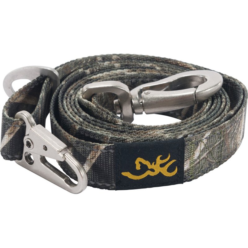 Browning Classic Webbing Camo Leash Brown/Gold, Large - Pet Accessories at Academy Sports