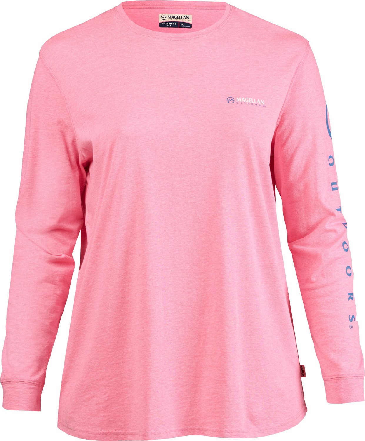 Magellan Outdoors Women's Grotto Falls Plus Size Long Sleeve T-shirt - view number 3