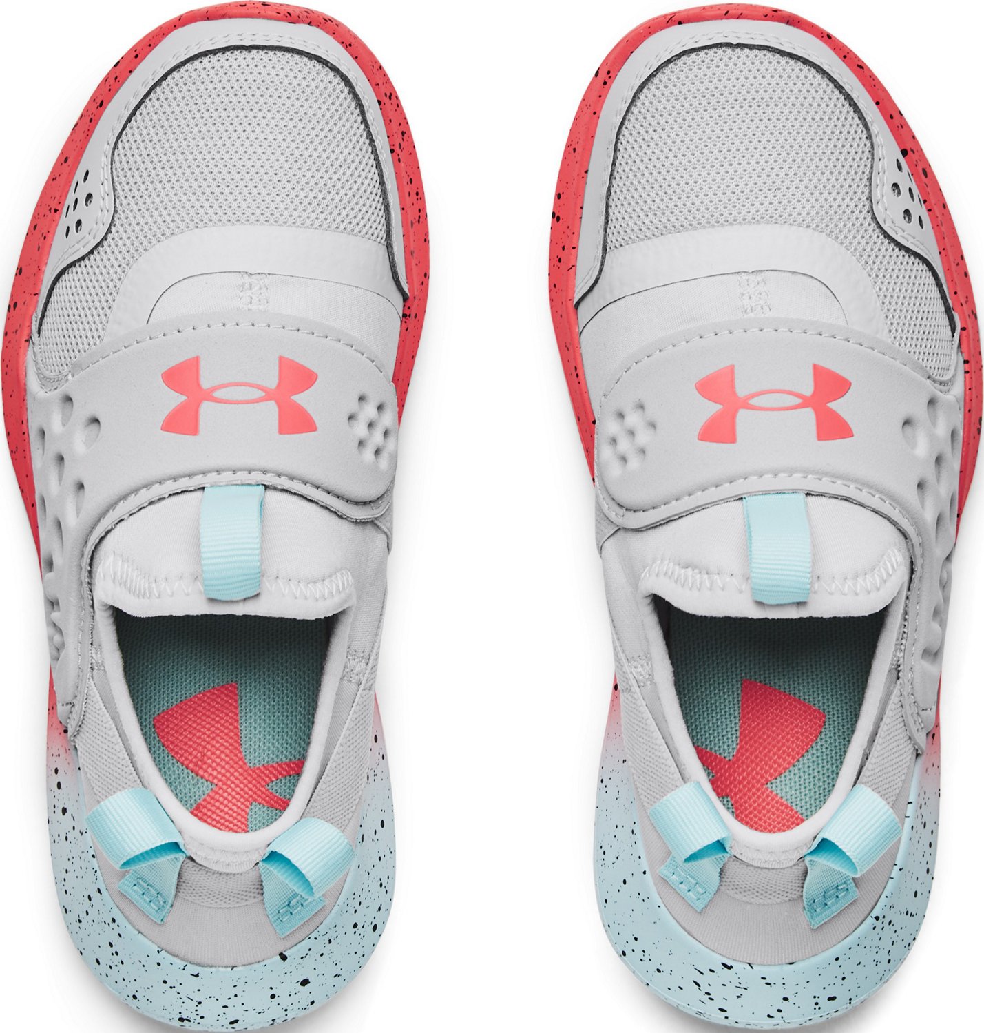 Under Armour Girls'  Pre-School  Runplay Fade Running Shoes - view number 4