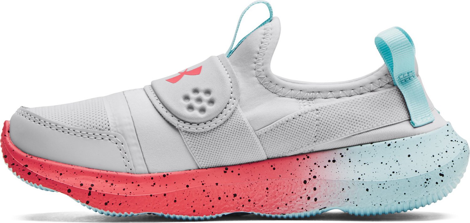 Under Armour Girls'  Pre-School  Runplay Fade Running Shoes - view number 3