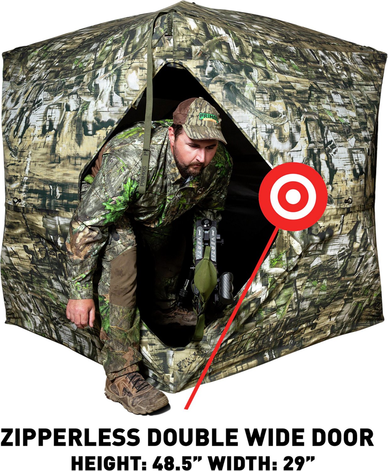 Primos Double Bull SurroundView Double Wide Truth Camo Ground Blind - view number 3