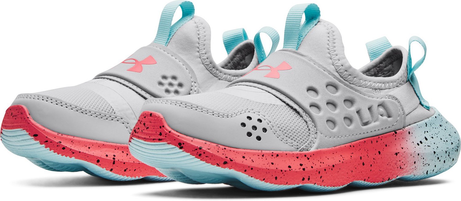 Under Armour Girls'  Pre-School  Runplay Fade Running Shoes - view number 2