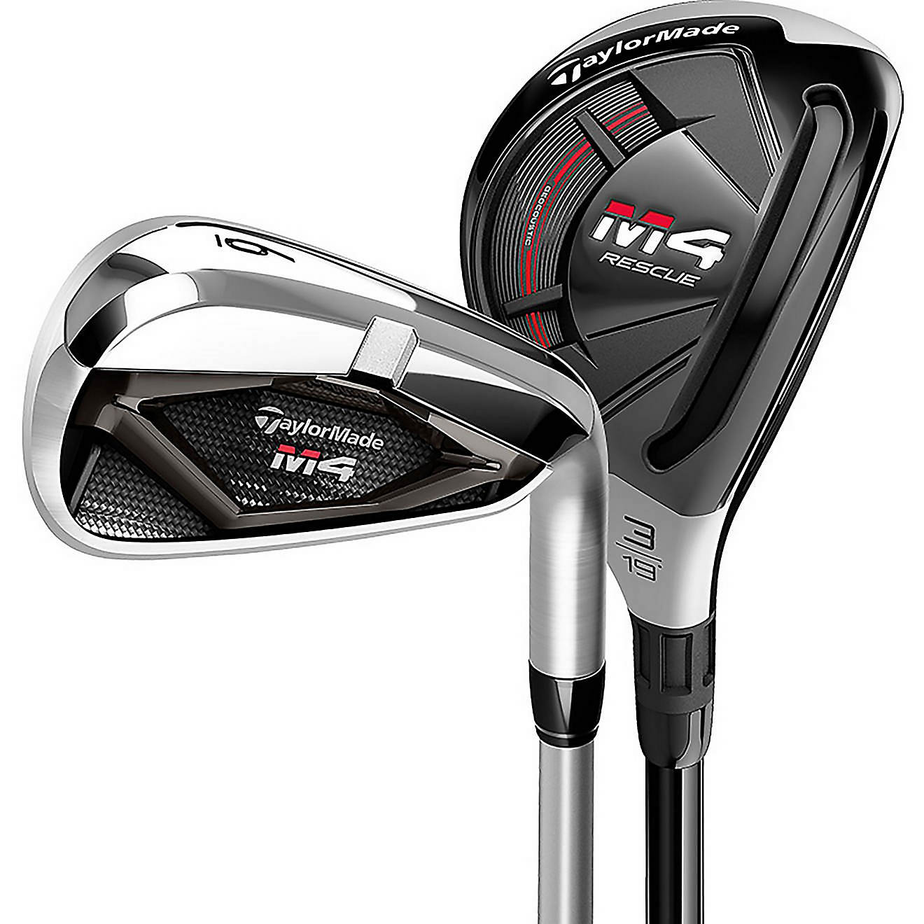 Taylormade M4 4H, 5H, 6-PW Combo Graphite Shaft Iron Set                                                                         - view number 1