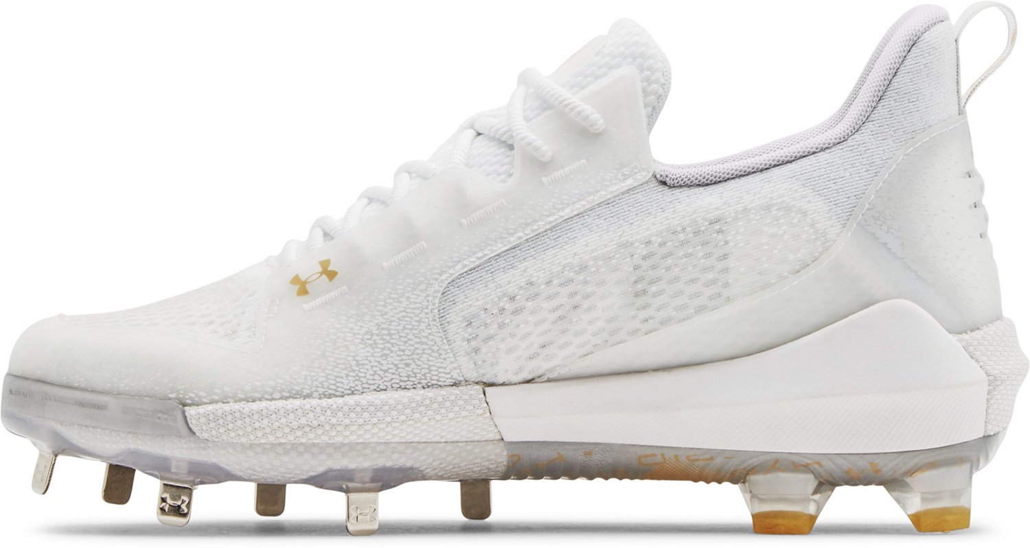 Under Armour Harper 7 Mid RM White Grade School Boys' Baseball Cleat -  Hibbett