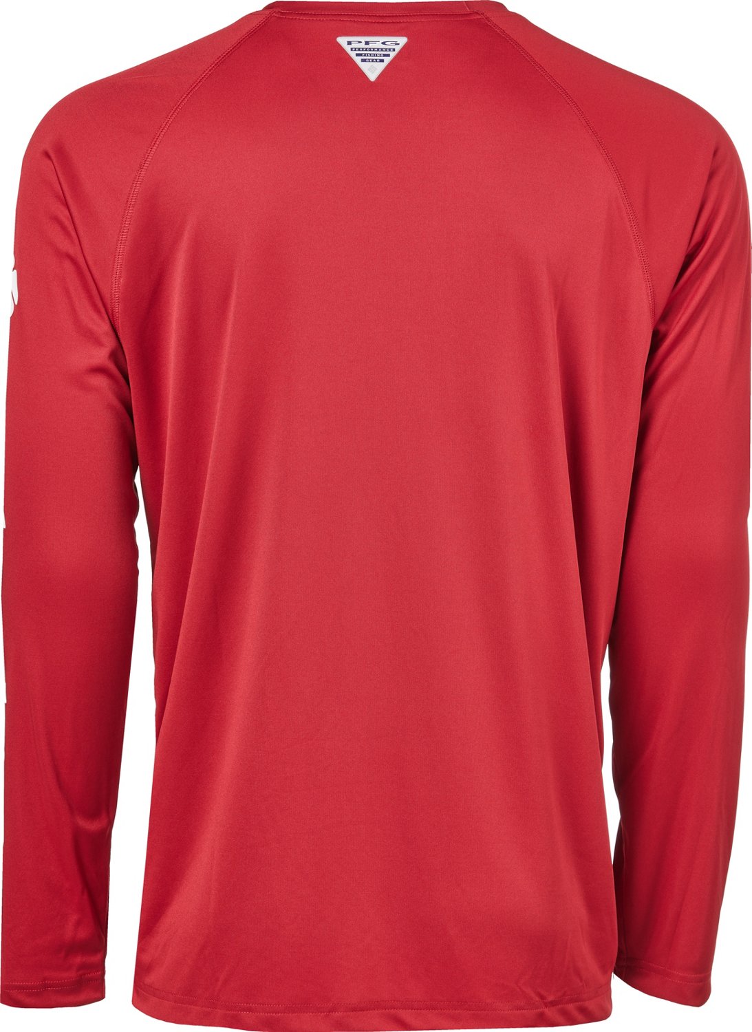 Columbia Sportswear Men's University of Oklahoma PFG Terminal Tackle Big Long Sleeve T-shirt - view number 2