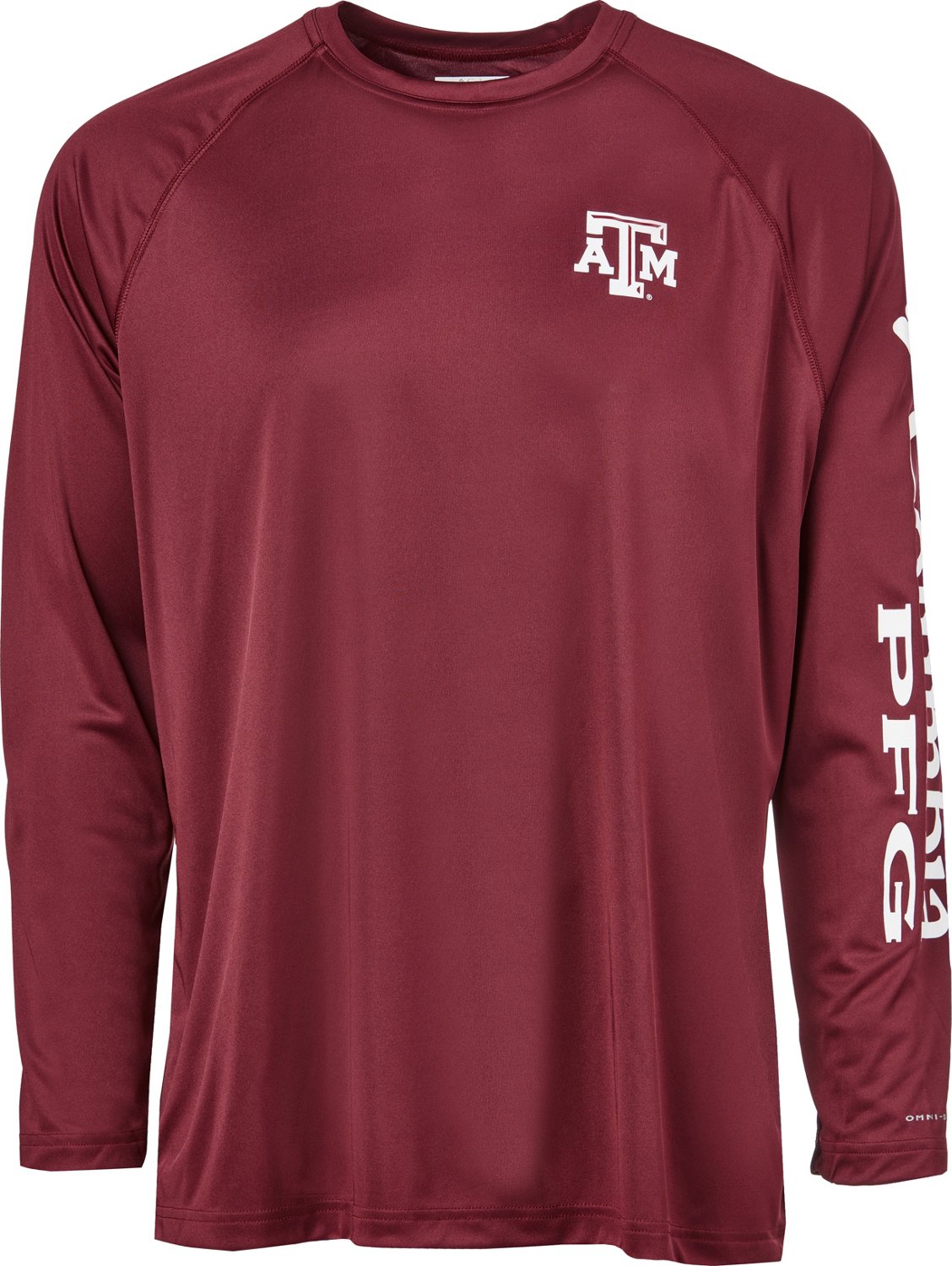 Men's Columbia Maroon Texas A&M Aggies Terminal Tackle Omni-Shade