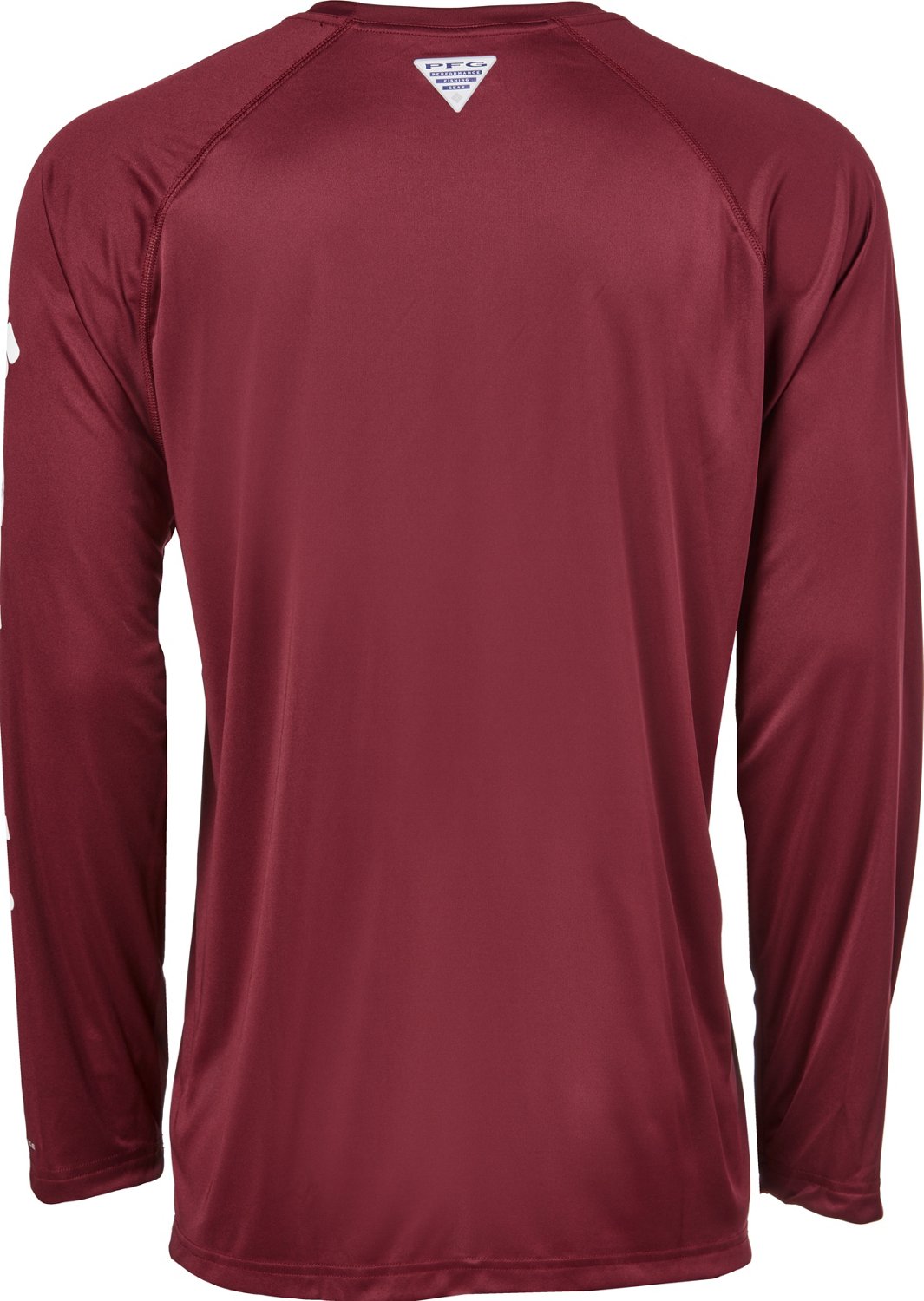 Columbia Sportswear Men's Texas A&M University PFG Terminal Tackle Big Long Sleeve T-shirt                                       - view number 2
