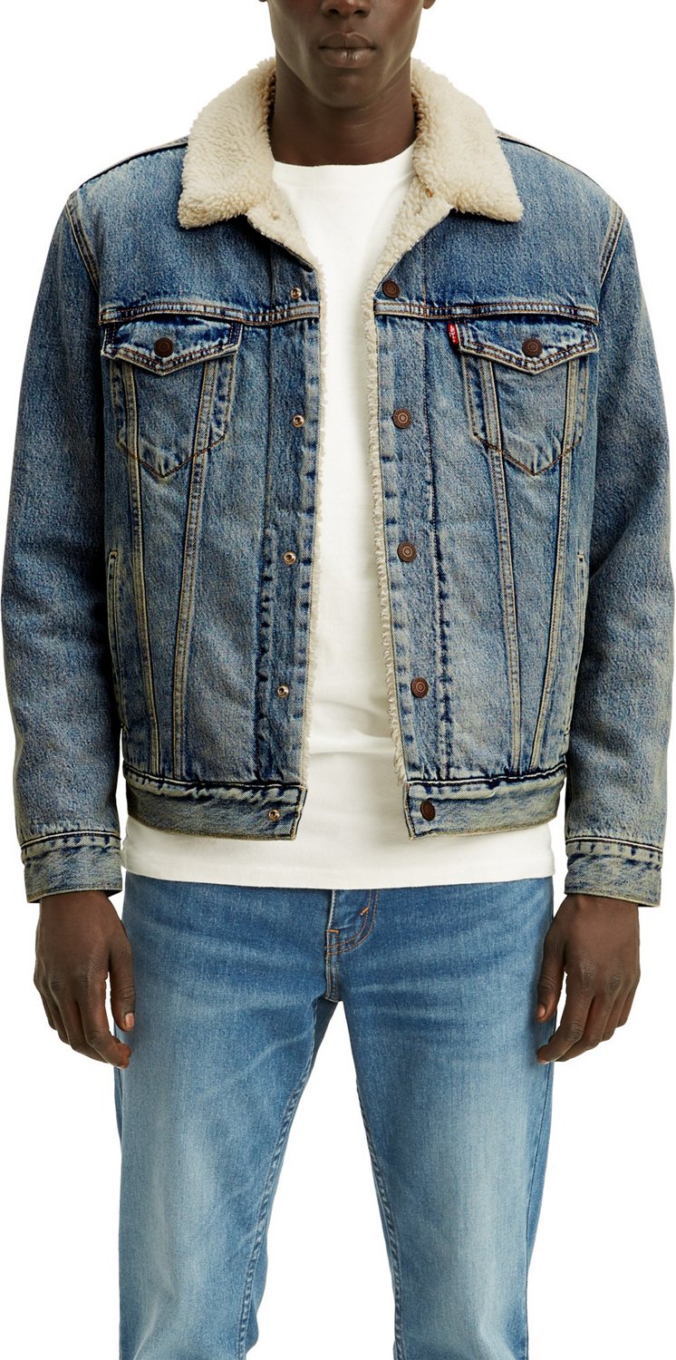 Levi's Men's Sherpa Trucker Jacket Academy