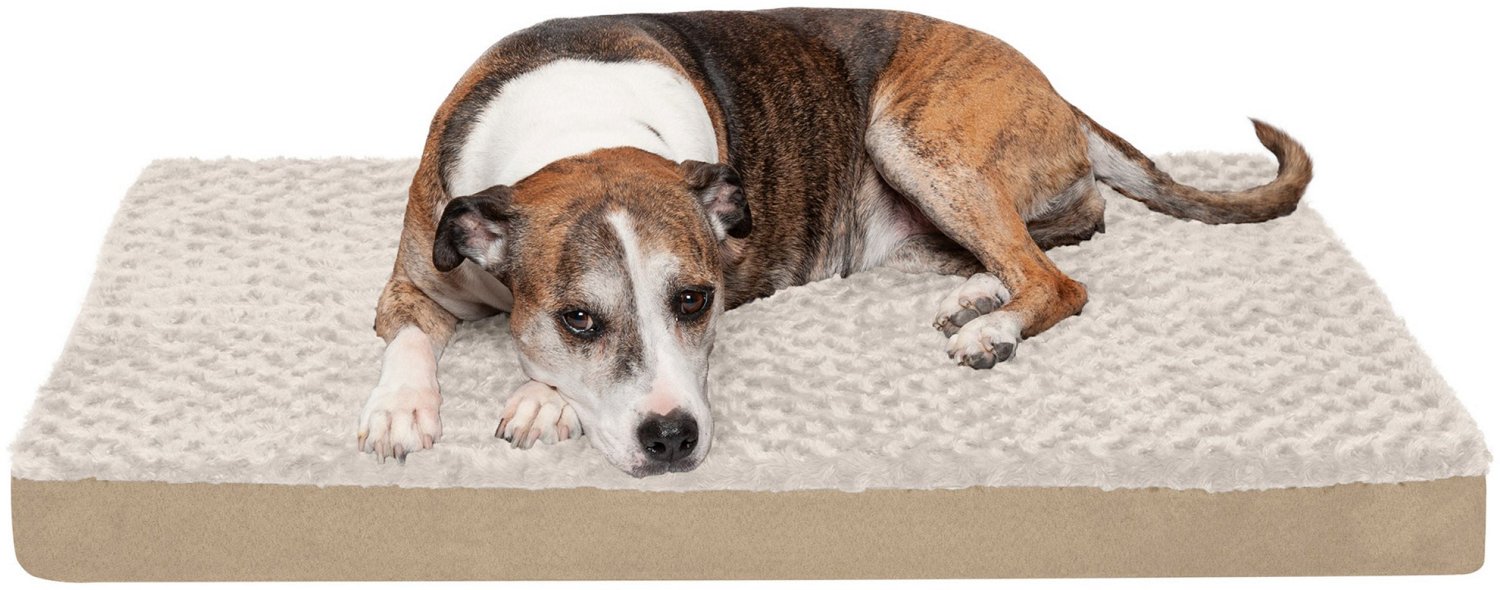 FurHaven Deluxe Ultra Plush Orthopedic Large Mattress Pet Bed - view number 2