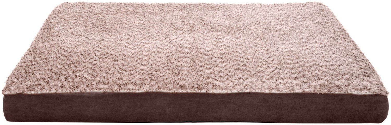 FurHaven Deluxe 2Tone Jumbo Orthopedic Pet Bed Academy