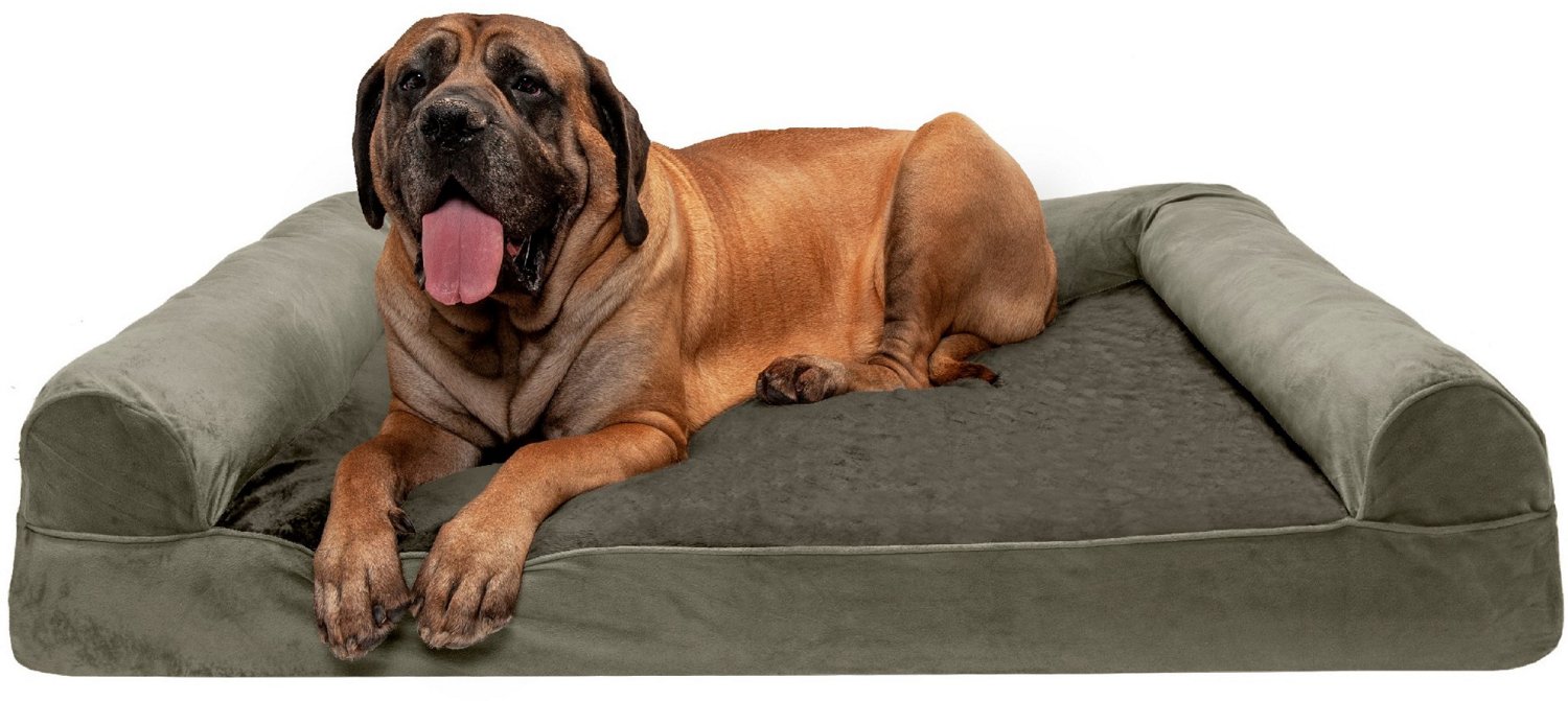 FurHaven Jumbo Plus Faux Fur Pet Dog Bed  - view number 2