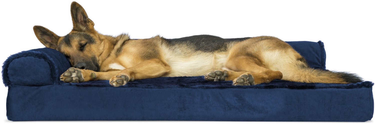 FurHaven Deluxe Velvet Chaise Lounge Jumbo Pet Bed - view number 2