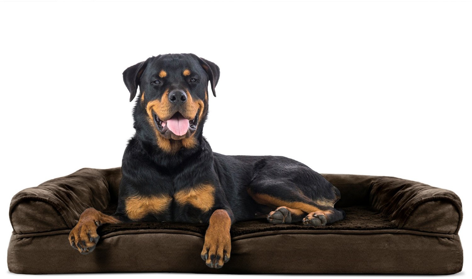 FurHaven Orthopedic Ultra Plush Jumbo Sofa Pet Bed - view number 2