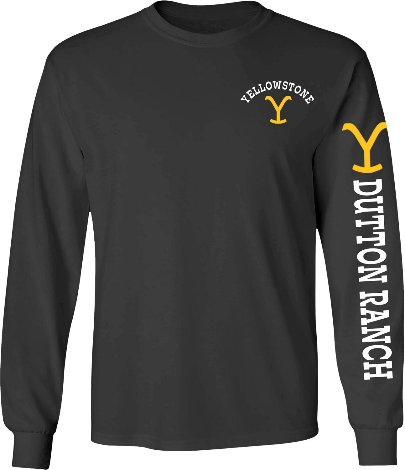 Yellowstone Men's Y Dutton Long Sleeve Graphic T-shirt | Academy