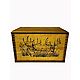 Evans Sports 2 Trophy Deer Wooden Accessory Case with Smooth Lid                                                                 - view number 1 selected