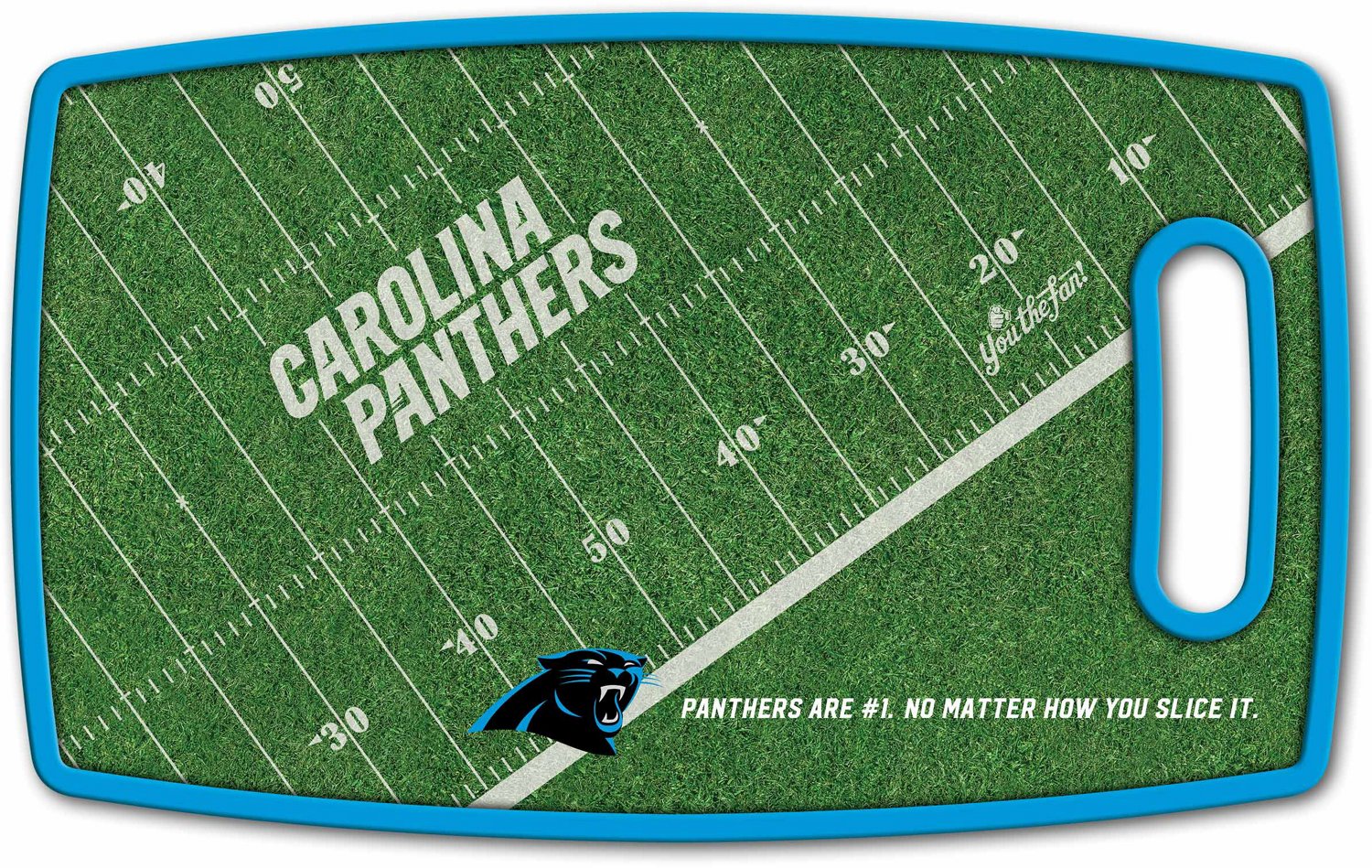 YouTheFan Carolina Panthers Retro Series Cutting Board