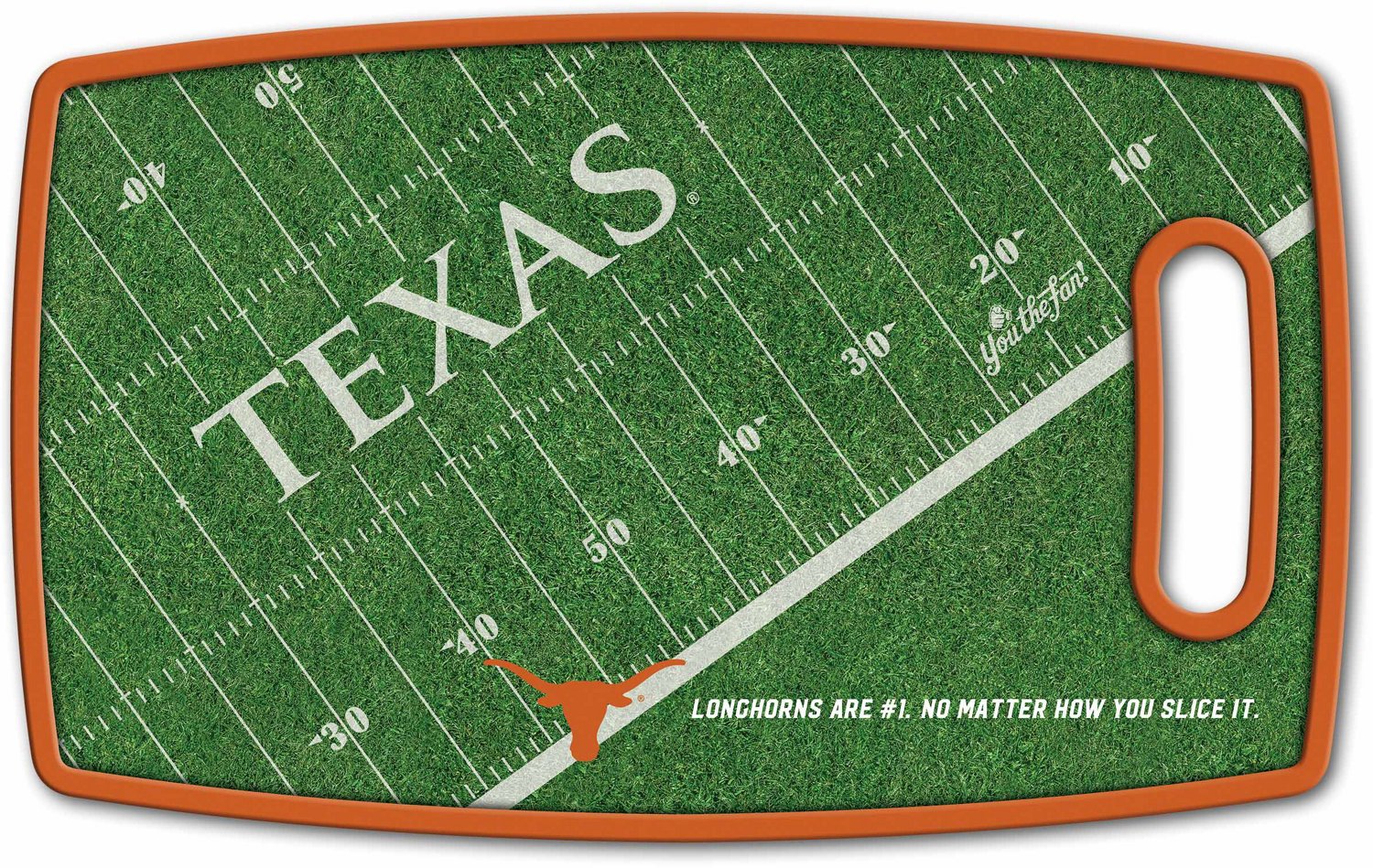 YouTheFan University Of Texas Retro Series Cutting Board