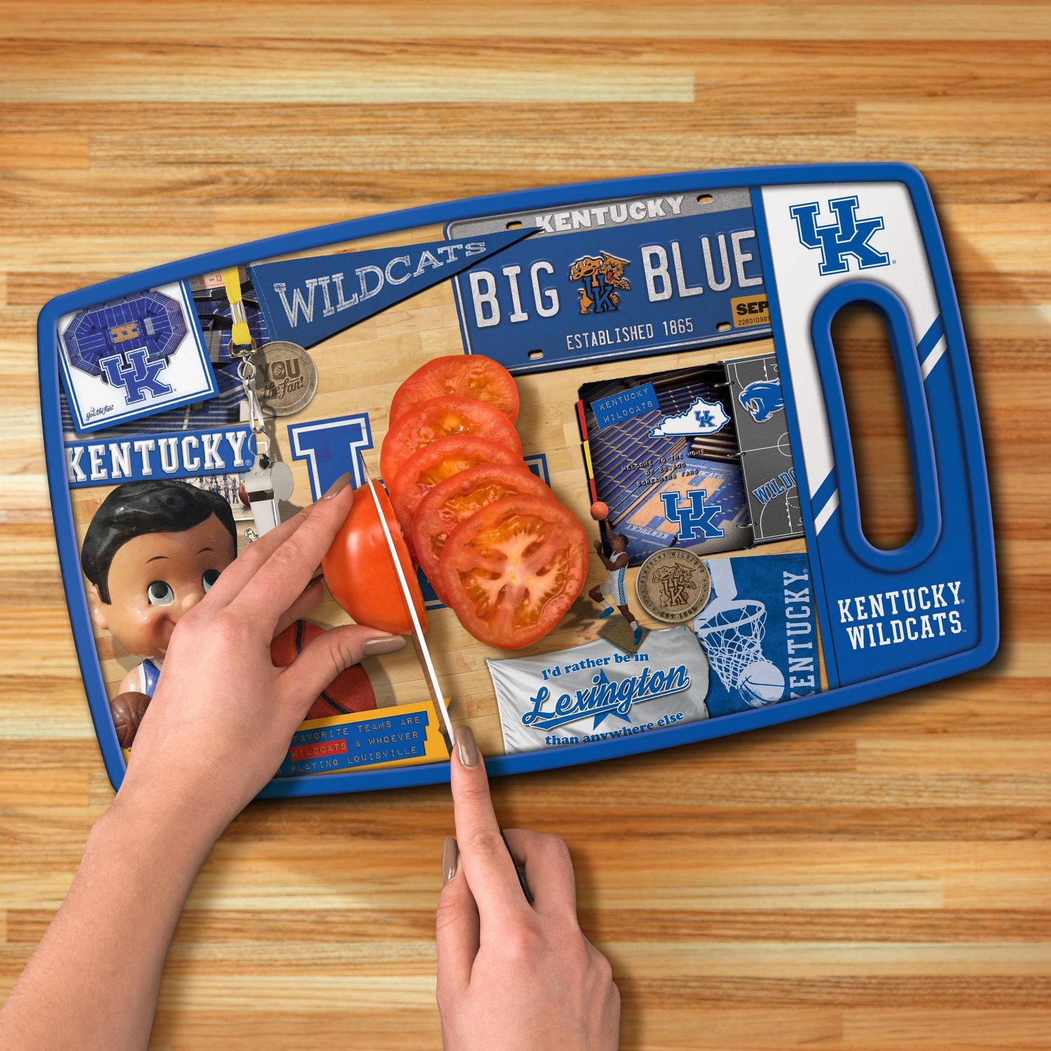 YouTheFan University Of Kentucky Retro Series Cutting Board